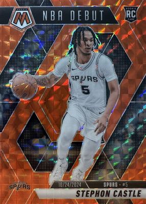 2024 Mosaic #267 NBA Debut - Orange /249