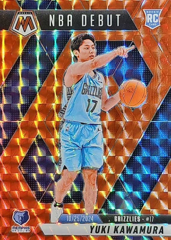 2024 Mosaic #265 NBA Debut - Orange /249