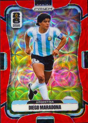 2026 Prizm World Cup #21 Choice Red /85
