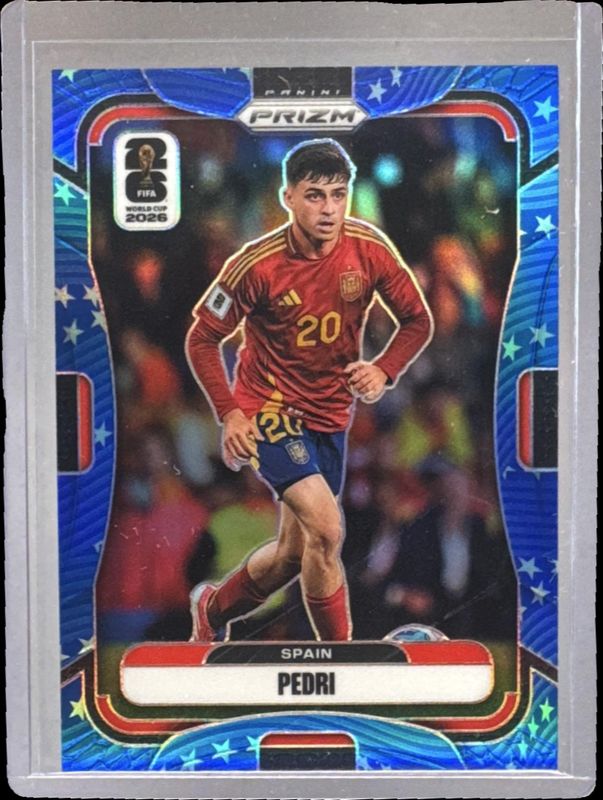 Pedri 2026 Prizm World Cup #80 Old Glory /94 Price Guide - Sports