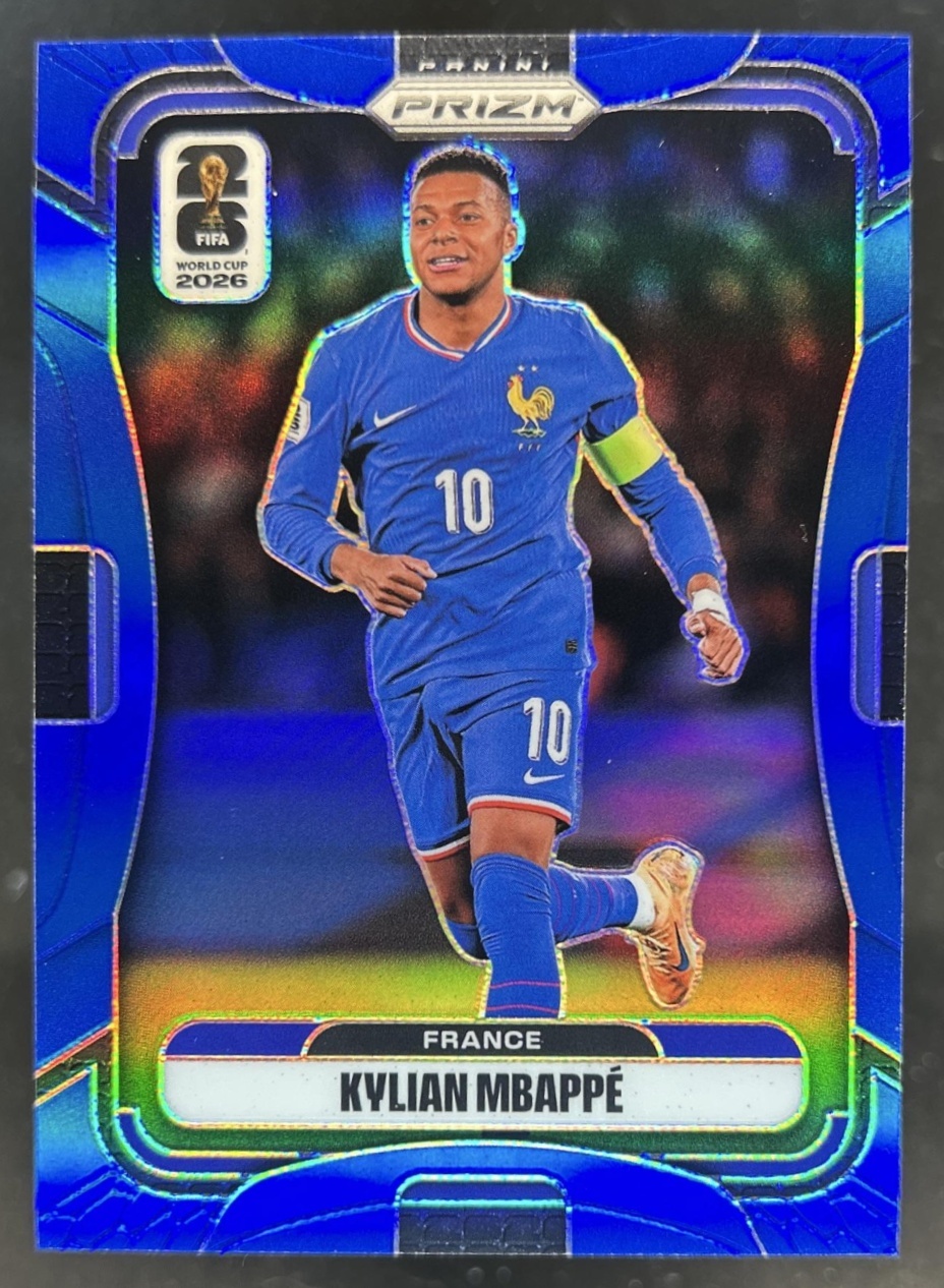 Kylian Mbappe 2026 Prizm World Cup #40 Blue /40 Price Guide - Sports ...