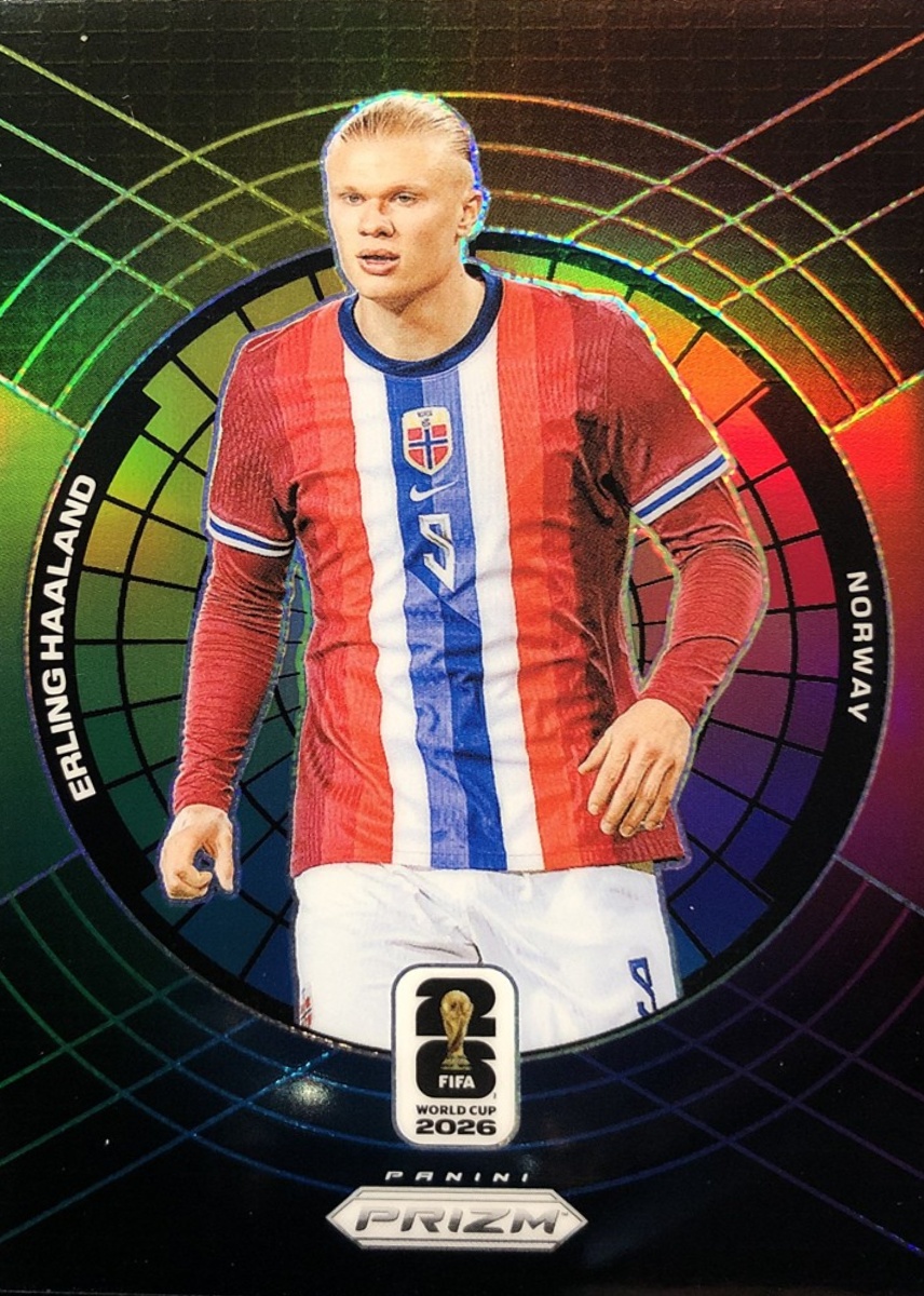 Erling Haaland 2026 Prizm World Cup #8 Color Wheel /(SSP) Price Guide ...