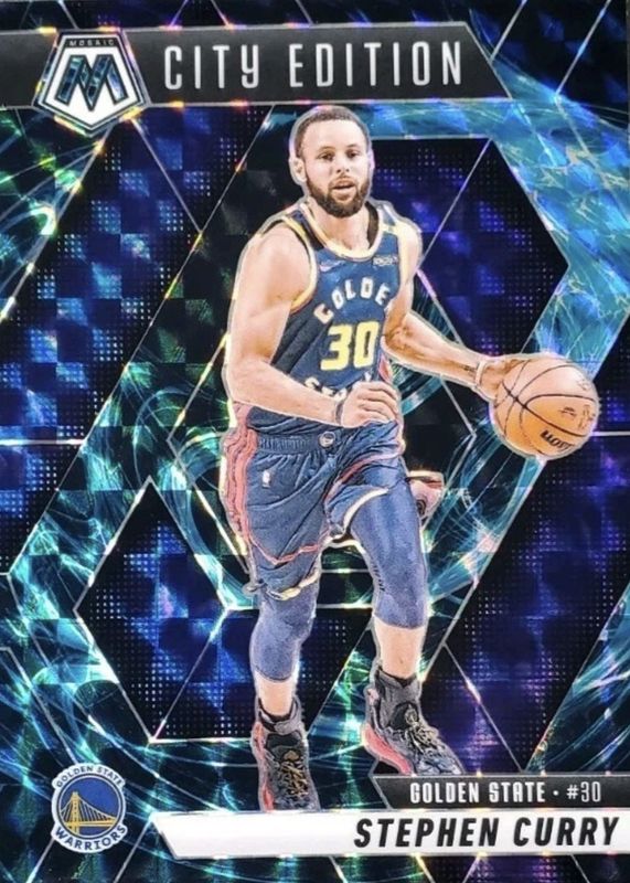 Stephen Curry 2024 Mosaic #272 City Edition - Genesis /(SSP) RAW