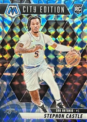 2024 Mosaic #290 City Edition - Reactive Blue