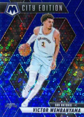 2024 Mosaic #288 City Edition - Fast Break Blue /85