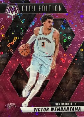 2024 Mosaic #288 City Edition - Fast Break Pink /20
