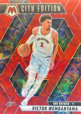 2024 Mosaic #288 City Edition - International Red /75
