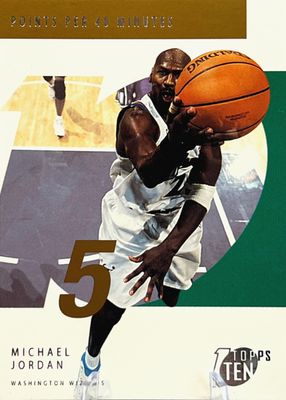 2002 Topps Ten #15 Leader Board