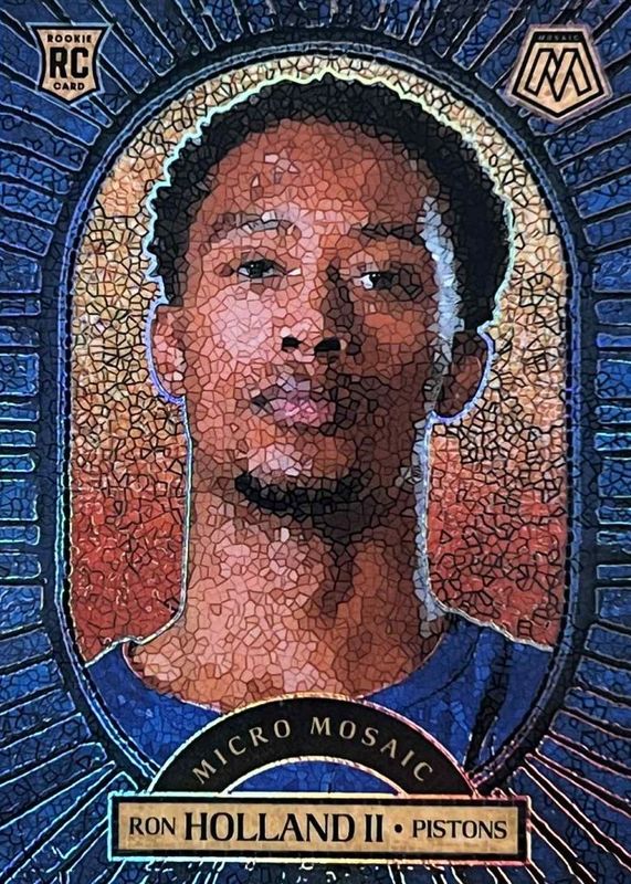Ron Holland II 2024 Mosaic #1 Micro Mosaic /(SSP) Rookie RAW
