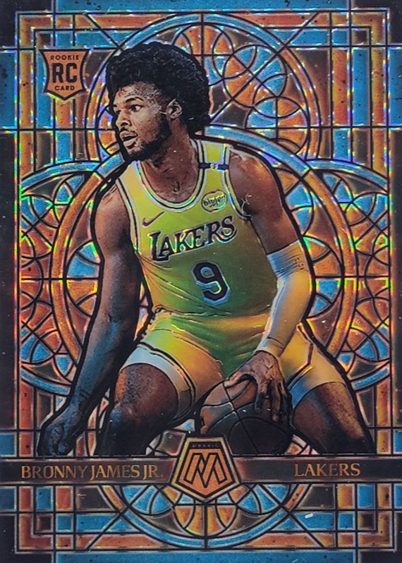 Bronny James Jr. 2024 Mosaic #11 Stained Glass /(SSP) Price Guide