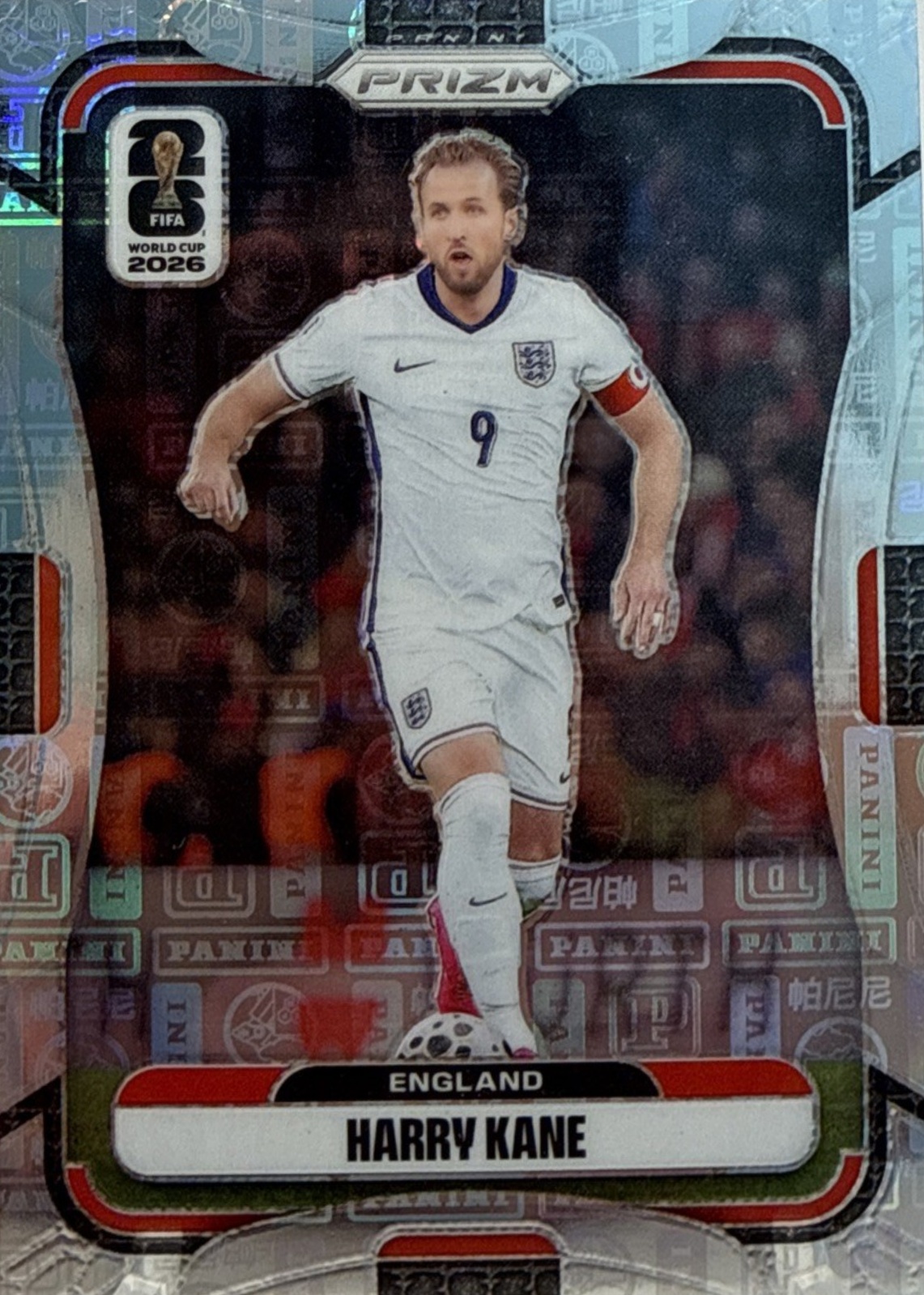 Harry Kane 2026 Prizm World Cup #109 Panini Logo /61 Price Guide ...