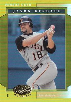 2001 Leaf Certified Materials #71 Mirror Gold /25