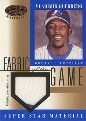 2001 Leaf Certified Materials #FG-42 Fabric of the Game