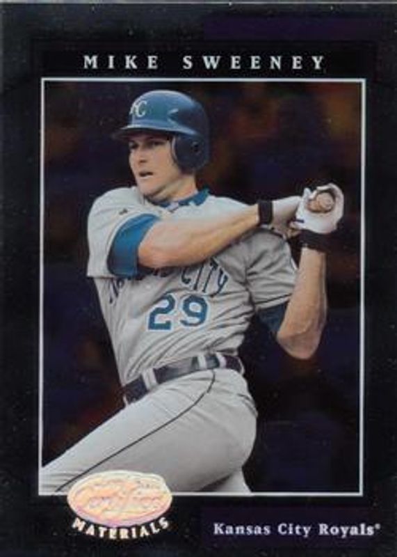 Mike Sweeney 2001 Leaf Certified Materials #75 Base /200 RAW