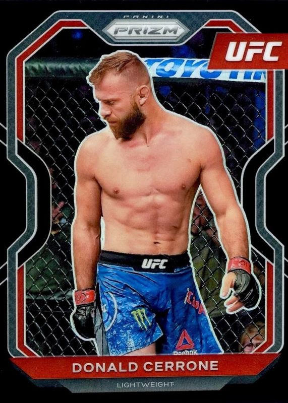 2021 Prizm UFC #12 Black /1