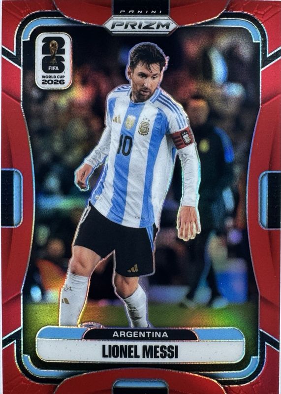 2026 Prizm World Cup #10 Red /50
