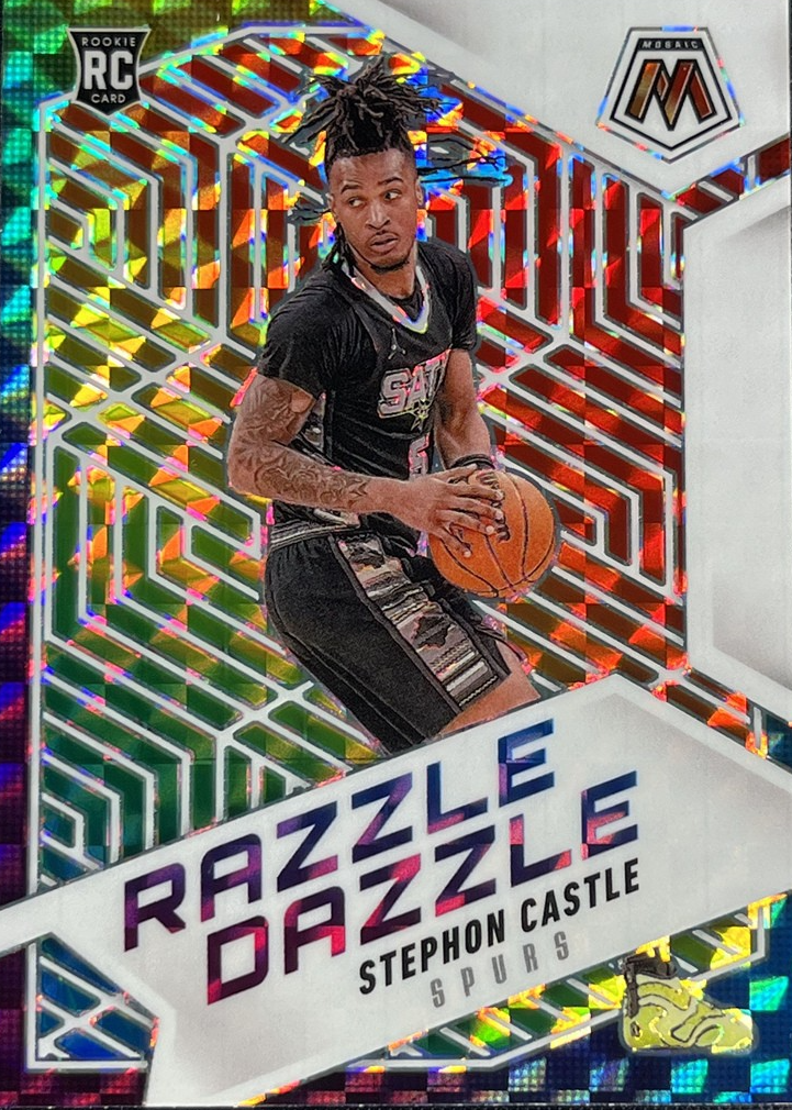 Stephon Castle 2024 Mosaic #13 Razzle Dazzle /(SSP) Price Guide