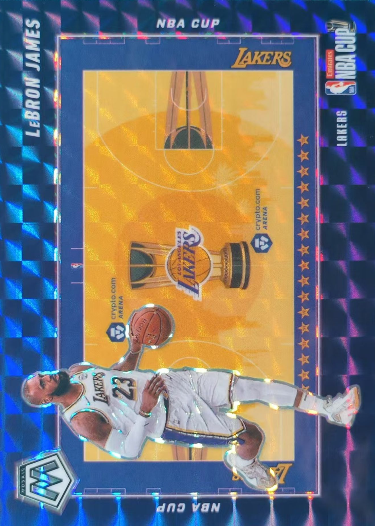 LeBron James 2024 Mosaic #2 NBA Cup /(SSP) Price Guide - Sports