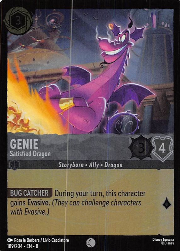 2025 Reign of Jafar #189/204 Cold Foil