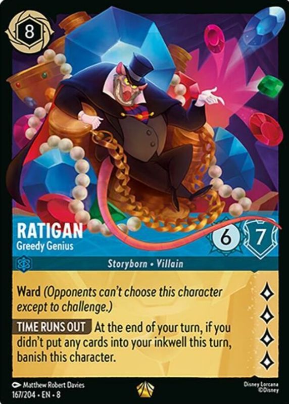 2025 Reign of Jafar #167/204 Base