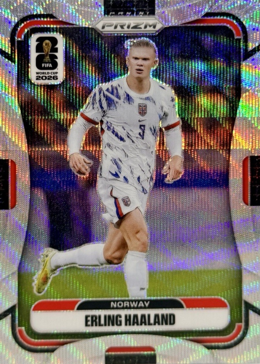 Erling Haaland 2026 Prizm World Cup #333 Wave Price Guide - Sports