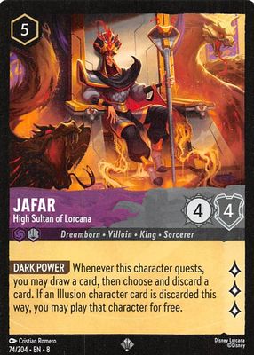 2025 Reign of Jafar #74/204 Base