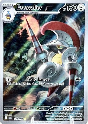 2025 Scarlet & Violet: Black Bolt #138/086 Illustration Rare