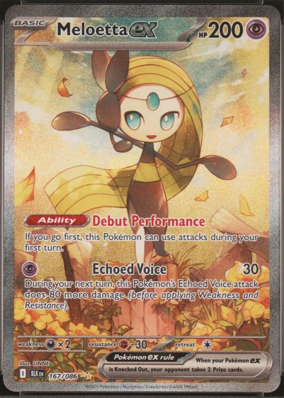 meloetta ex pokemon card Pokmon SAR BanzaiHobby Illustrated by 5ban Graphics Sell Meloetta EX (Full Art)