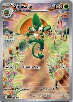 2025 Scarlet & Violet: Black Bolt #090/086 Illustration Rare