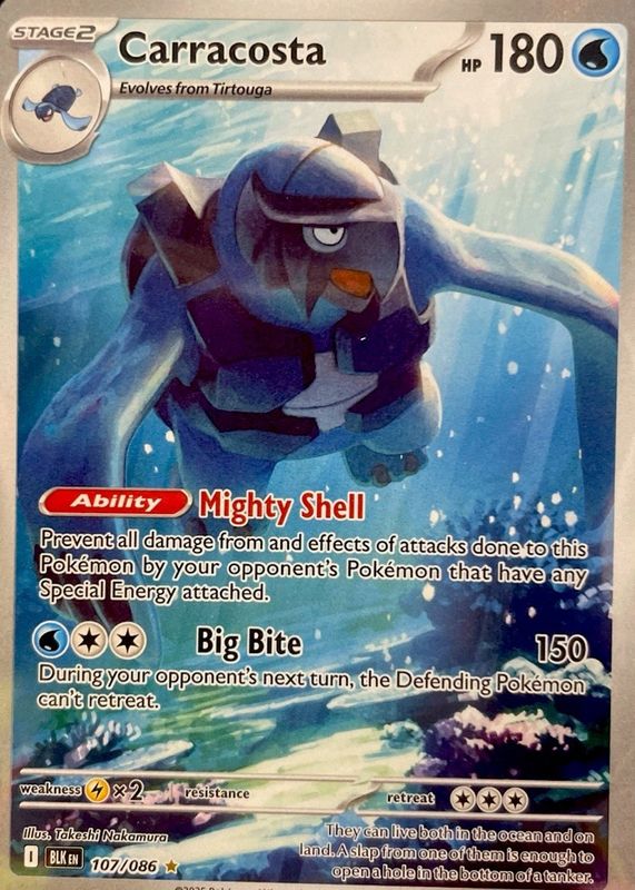 carracosta pokemon card - 038/142 (SCR) Rare All cards will be carefully packed for safe transit Carracosta #107 Prices | Pokemon