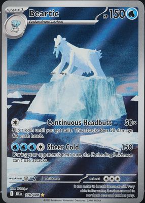 2025 Scarlet & Violet: Black Bolt #110/086 Illustration Rare