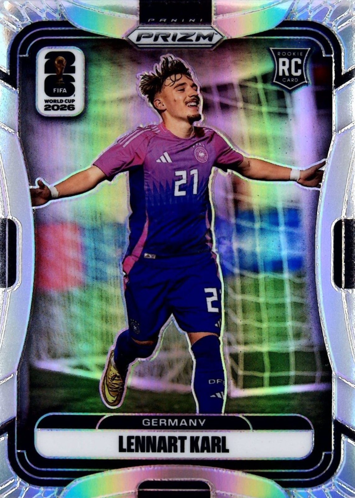 Lennart Karl 2026 Prizm World Cup #58 Silver Price Guide - Sports