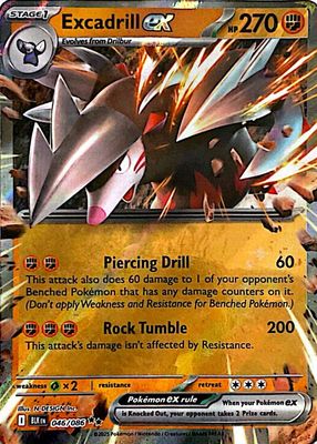 2025 Scarlet & Violet: Black Bolt #046/086 Double Rare