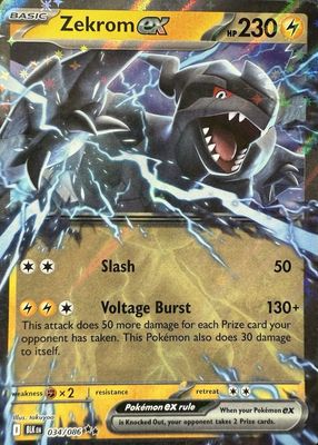 Zekrom ex 2025 Japanese Scarlet & Violet: Black Bolt #174