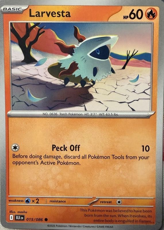 2025 Scarlet & Violet: Black Bolt #015/086 Base