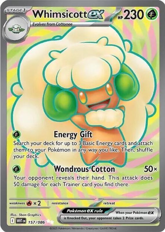 2025 Scarlet & Violet: White Flare #157/086 Ultra Rare (Full Art)