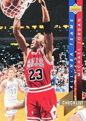 1993 Upper Deck #AN15 All-NBA Checklist