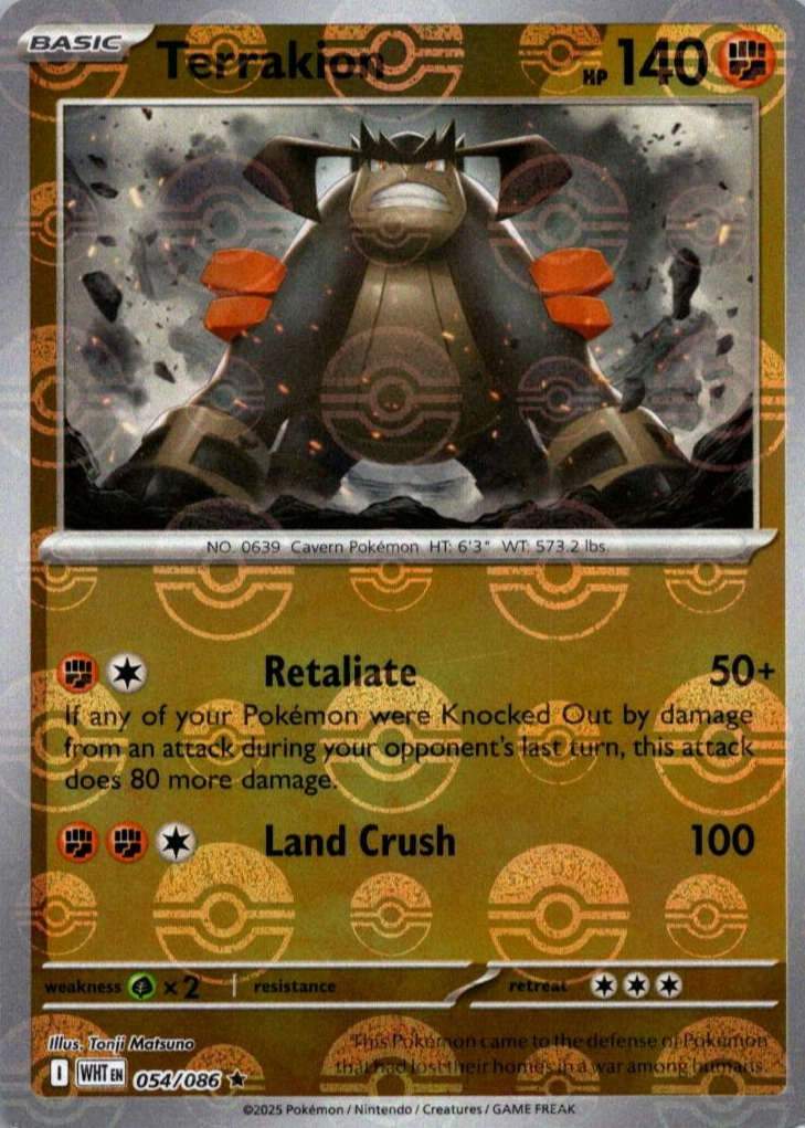 pokemon terrakion card Trading Game 097/195 : Rare Holo Card : SWSH-12 Silver Tempest this attack cant be used Terrakion (Mega Rising #137/331, 3-Diamonds)
