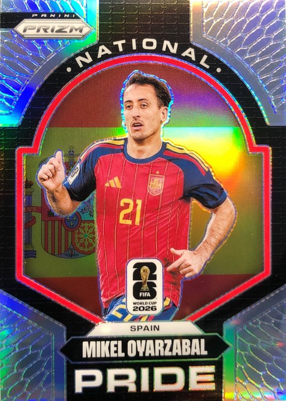 Mikel Oyarzabal 2026 Prizm World Cup #17 National Pride /(SSP