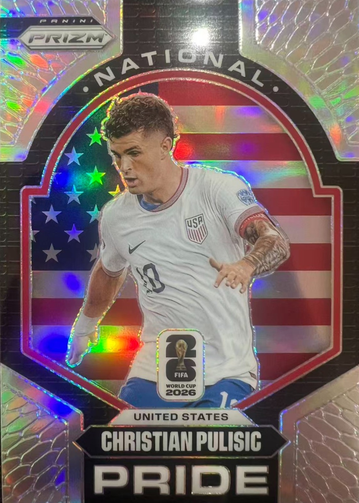 Christian Pulisic 2026 Prizm World Cup #21 National Pride /(SSP