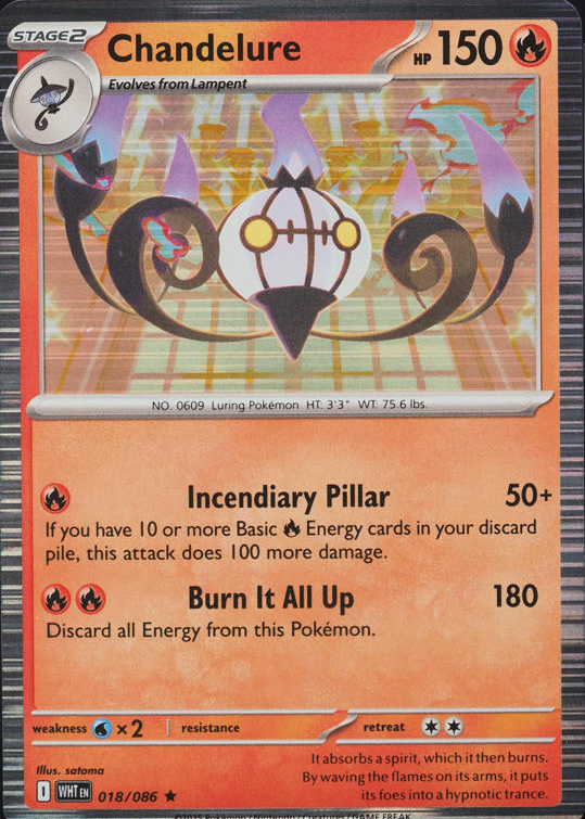 chandelure pokemon card value stage 2 Chandelure Card Prices & Value 2026