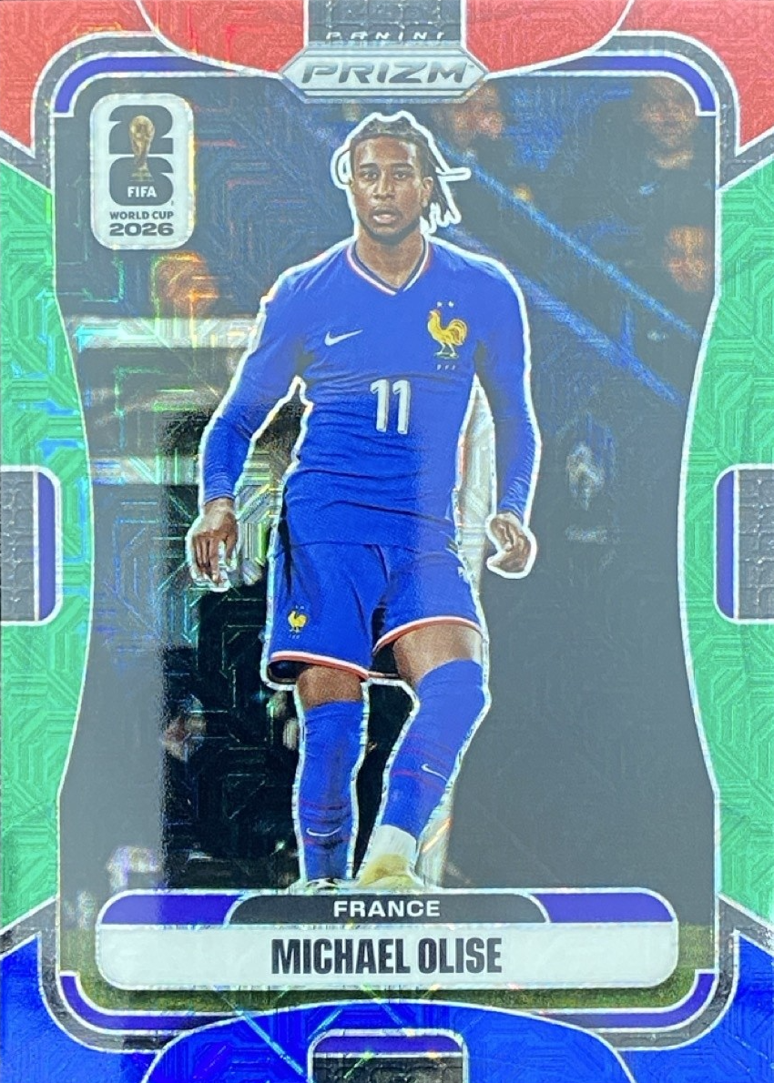 Michael Olise 2026 Prizm World Cup #27 RGB Mojo Price Guide - Sports ...