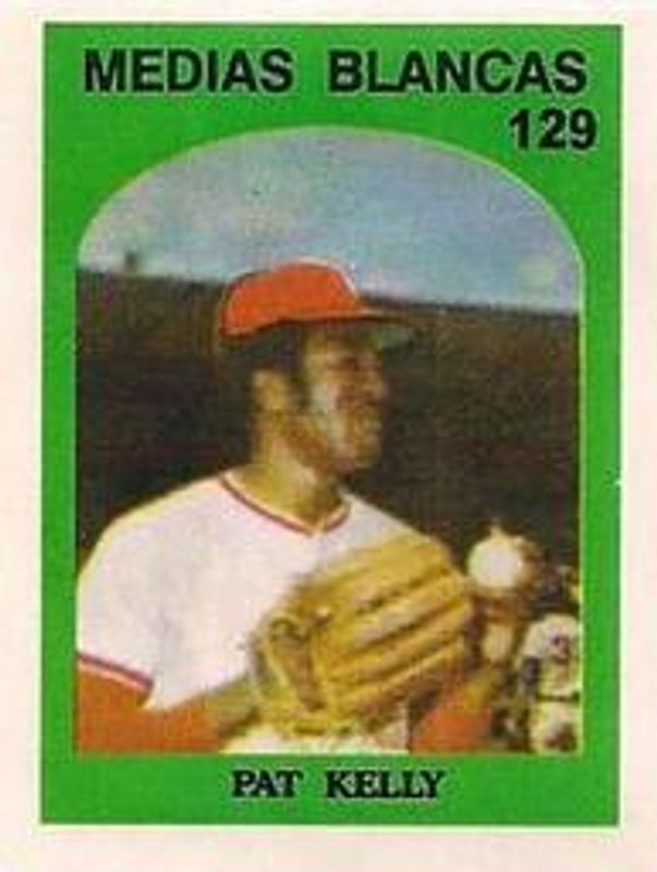 Pat Kelly 1972 Topps Venezuelan Stamps #129 Base RAW