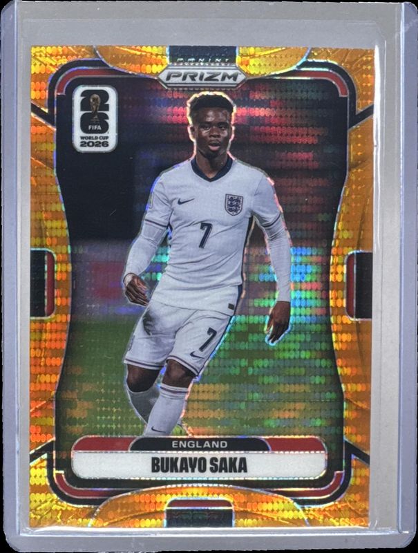 Bukayo Saka Soccer Cards Price Guide - Sports Card Investor