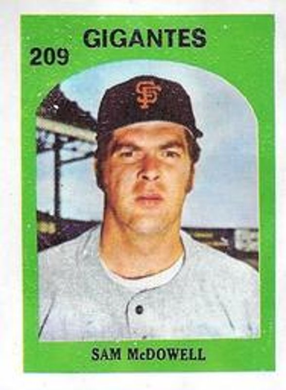1972 Topps Venezuelan Stamps #209 Base