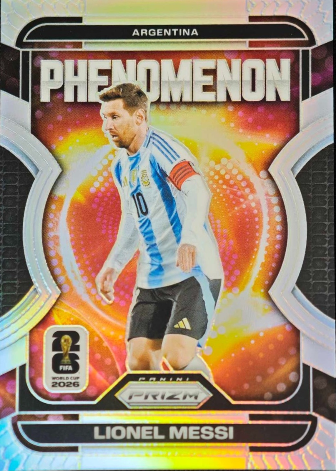 Lionel Messi 2026 Prizm World Cup #19 Phenomenon - Silver Price Guide ...