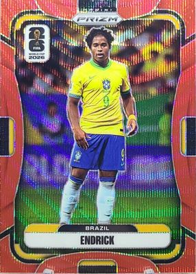 2026 Prizm World Cup #92 Red Wave /39
