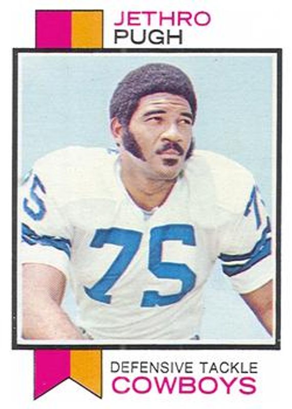 Jethro Pugh 1973 Topps #216 Base Rookie RAW