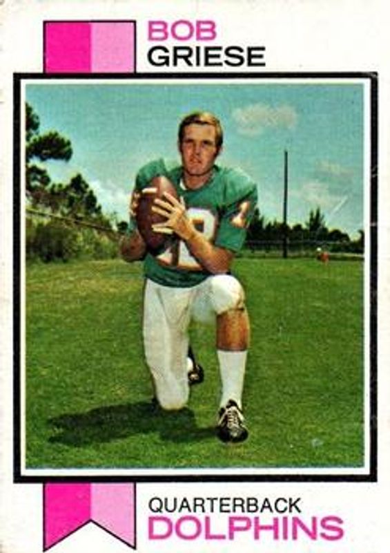 Bob Griese 1973 Topps #295 Base RAW