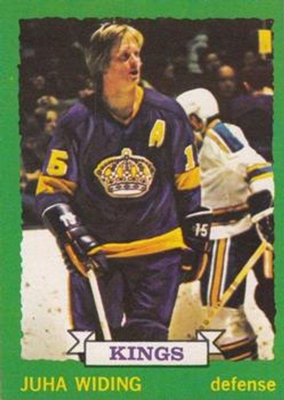 Juha Widing 1973 O-Pee-Chee #159 Light Back RAW